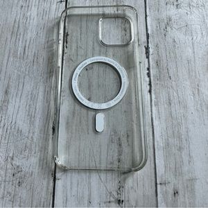 PREOWNED APPLE MAGSAFE CLEAR IPHONE 12 PRO MAX CASE IPHONE CASE CLEAR